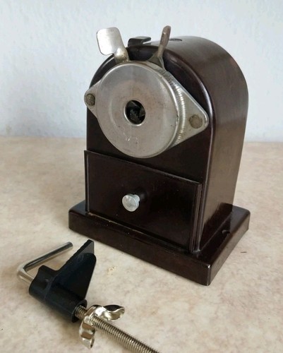 Bakelit ddr spitzmaschine hema - bakelit,